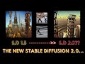 Checking out the NEW Stable Diffusion 2.0! | Google Colab | Demonstration