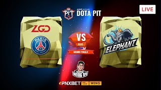 🔴[Dota 2 LIVE] PSG LGD vs ELEPHANT BO5 Grand Finals | AMD Sapphire OGA Dota PIT S4 CHINA