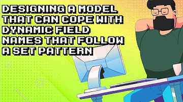 Creating a Dynamic Model for Changing Field Patterns