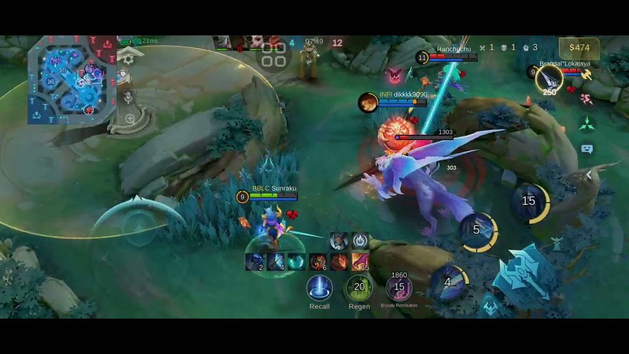 SERUU!!Di Press Dari Awal, Musuh Sombong, Mode Albert MLBB Jawa