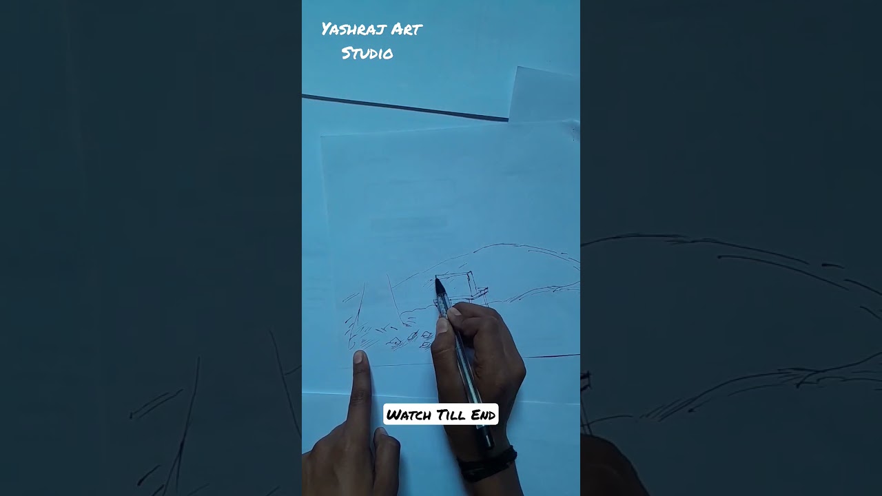 Drawing Only using a Black Pen 🖊 