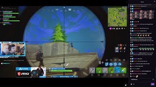 Shroud Plays Fortnite With Squad - Chicken Dinner