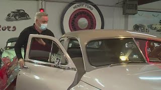 Classic cars at Matthews Memory Lanes Motor