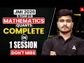 JMI 2026 | 5 Year LLB Mathematics (Quants) Complete in 1 Session | Don't Miss