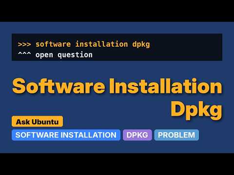 Ubuntu: Files list file for package missing -- dpkg warning
