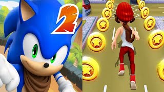 Sonic Boom 2 Vs Subway Run 2 screenshot 3