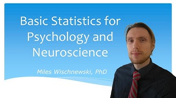 Basic Statistics for Psychology and Neuroscience