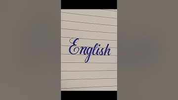 Stylish writing with cut marker #shorts #writing