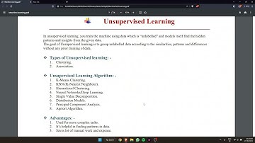 Power of Unsupervised Learning: Exploring Algorithms for Discovering Hidden Patterns in Data