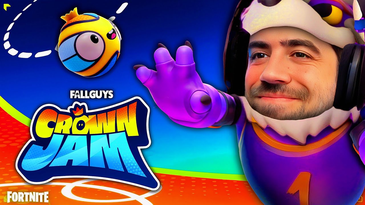 🏀 REGRESAMOS A FALL GUYS EN EL BIG 2026 pero ahora dentro de FORTNITE 👀 || Crown Jam 🏀