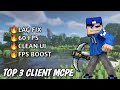 Top 3 Client MCPE 1.21+ Fps Boost