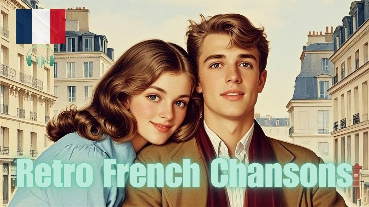 Retro French Romance: Adorable Chansons with Lyrics & Vintage Art, Douces Mélodies Françaises