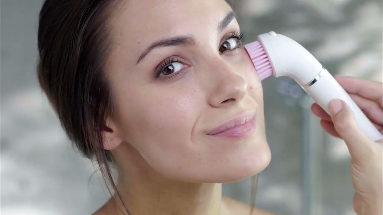 Braun SE810 Face Epilator and Facial Cleansing Brush [427400] YouTube