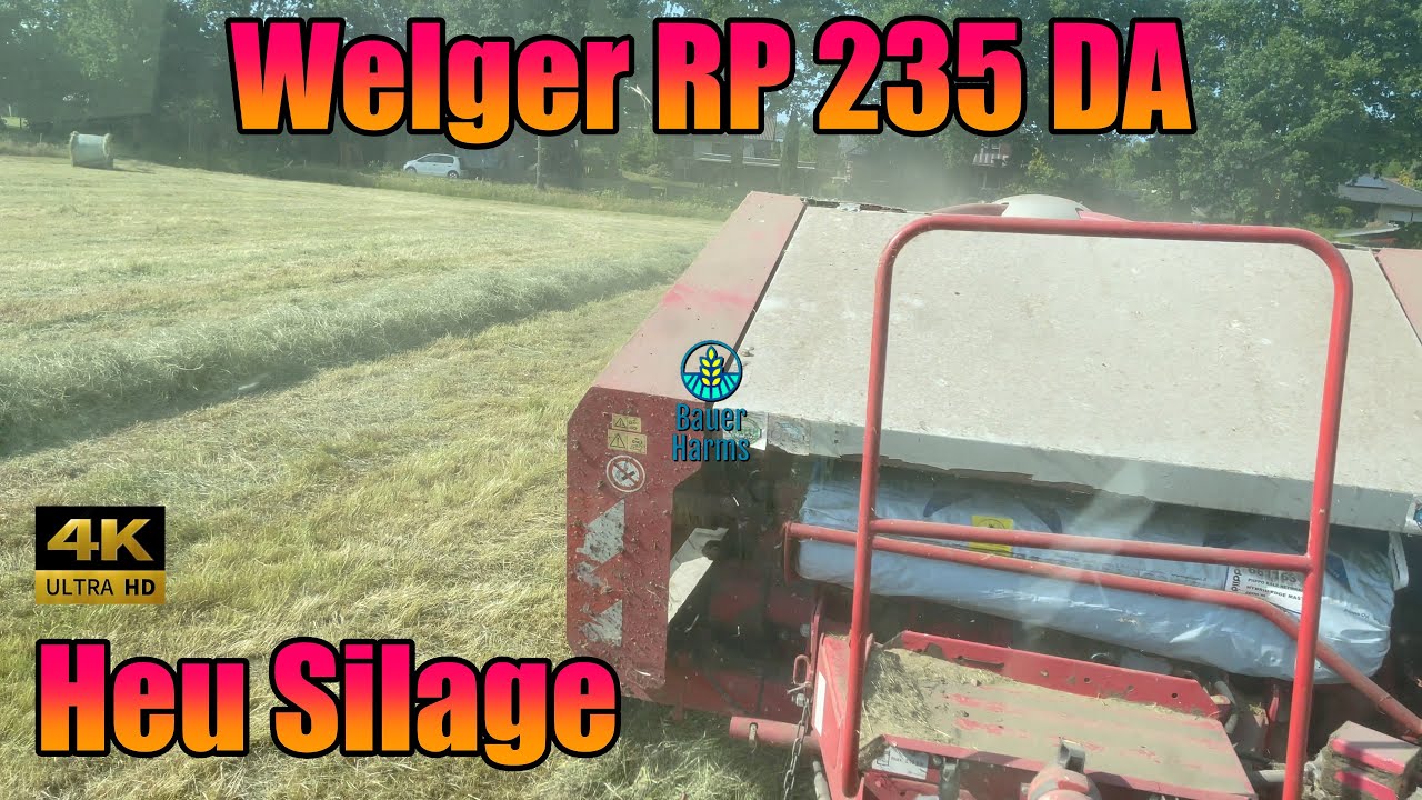 Heu und Silage mit Welger Lely RP 235 DA Profi
