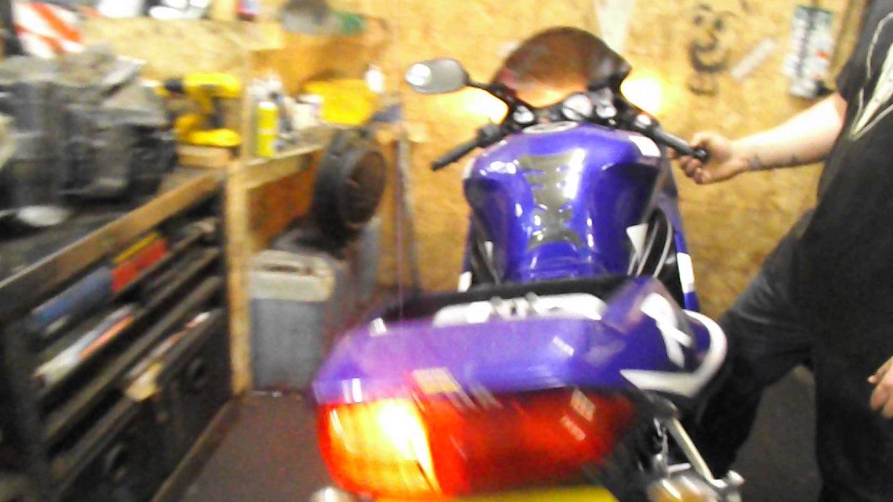 Yamaha YZF R6 5EB 5MT 1999-2002 Engine J502E-004287 - YouTube