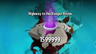 Level 1599999 Impossible Level - Highway to the Danger Room #pvz2 