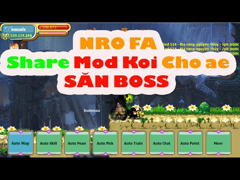 Ngọc Rồng FA – Share Bản Mod Koi Săn Boss Up đệ cho PC Mới Nhất