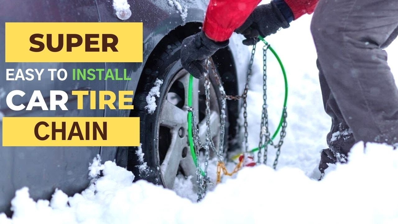 Guide : How to Install and Remove Thule Konig Snow Chains || Best Thule Snow Chains Easy Fit