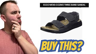 ECCO Men's Cozmo Three Band Ankle Sandal Review | Best Sandals on Amazon | Best Amazon Finds