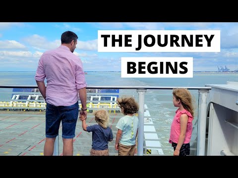 Family Van Life Begins - Stenaline Ferry Crossing - Harwich to Hook of Holland, Netherlands - Ep.1