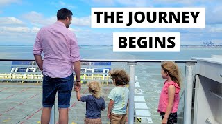 Family Van Life Begins - Stenaline Ferry Crossing - Harwich to Hook of Holland, Netherlands - Ep.1