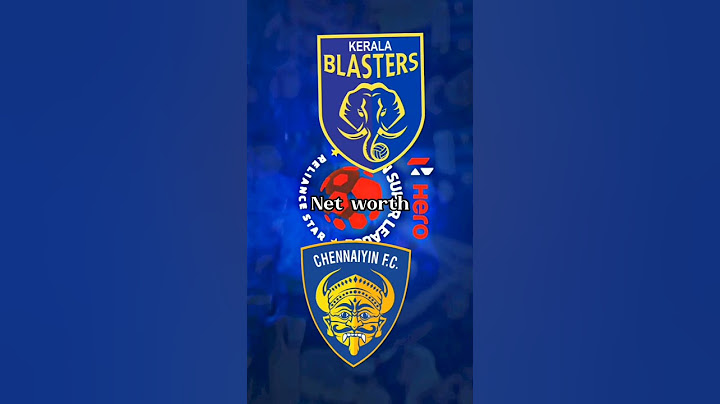 Kerala blasters 💛| VS Chennai fc 💙 | comparison video #shorts#football#kerala#chennai