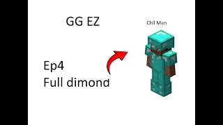 20 minutes of your daily minecraft 4 (full dimond armour)