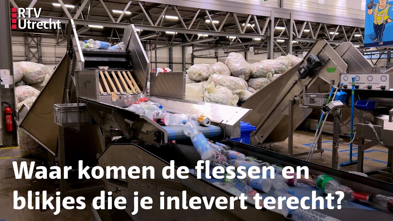 Dit gebeurt er met flessen en blikjes nadat je die in de flessenautomaat hebt gegooid | RTV Utrecht