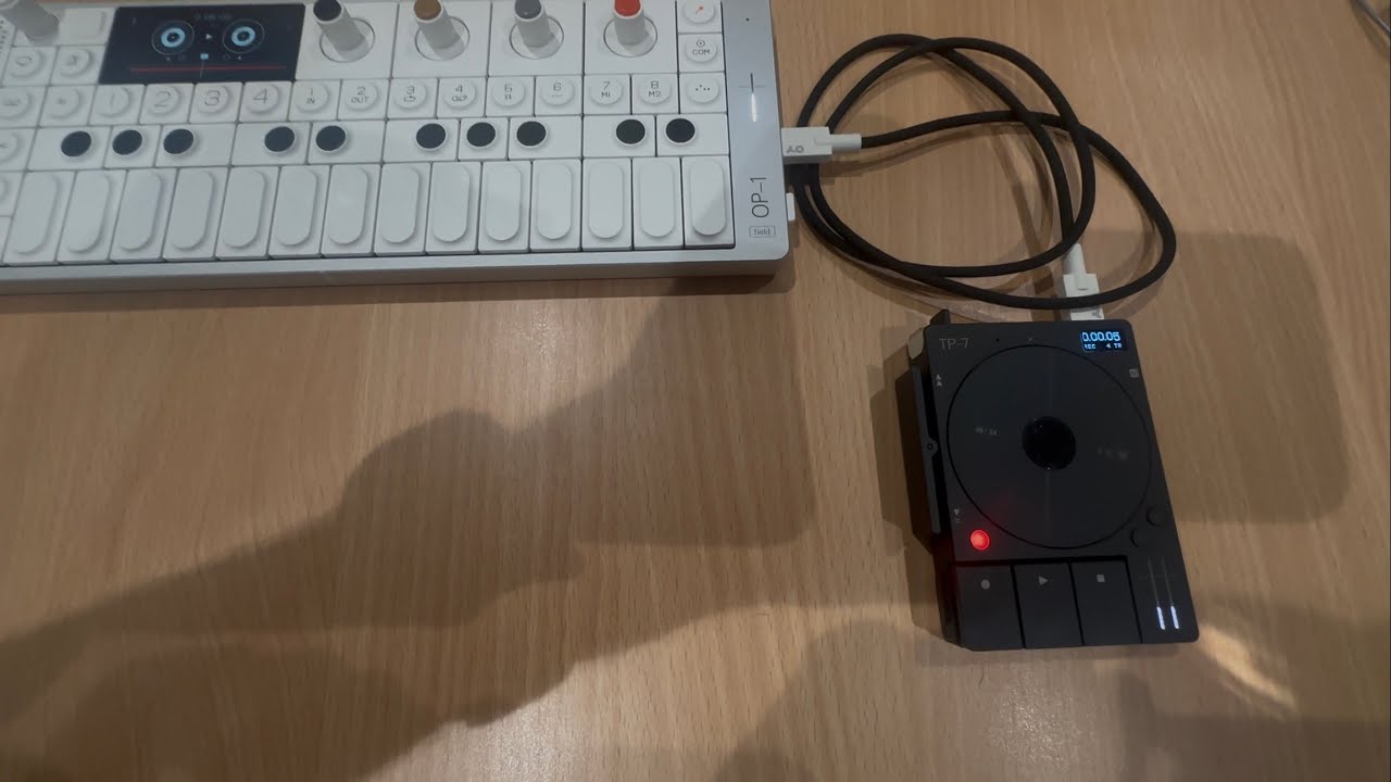 TE OP-1 Field. How to send 4 tape tracks to the TP-7 as individual tracks