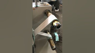 slitting and rewinding machine for single layer label roll