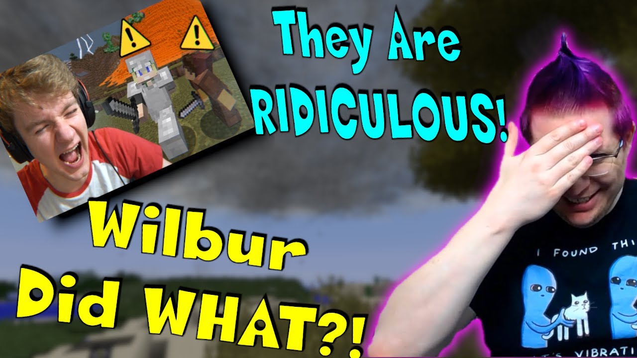 Мод «Стихийные бедствия» для Minecraft — это до смешного смешная реакция! TommyInnit видит, как У...