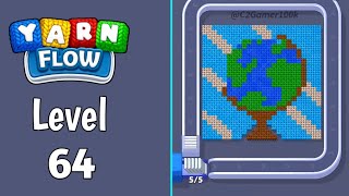 Yarn Flow Level 64 walkthrough solution Gameplay 