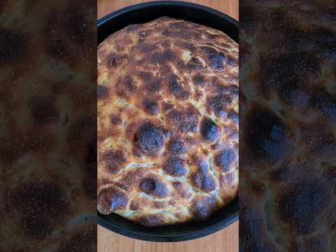 Фокачча на закваске 🌾 Рецепт оставлю в описании... 👆 #хлебназакваске #закваска #фокачча #shorts