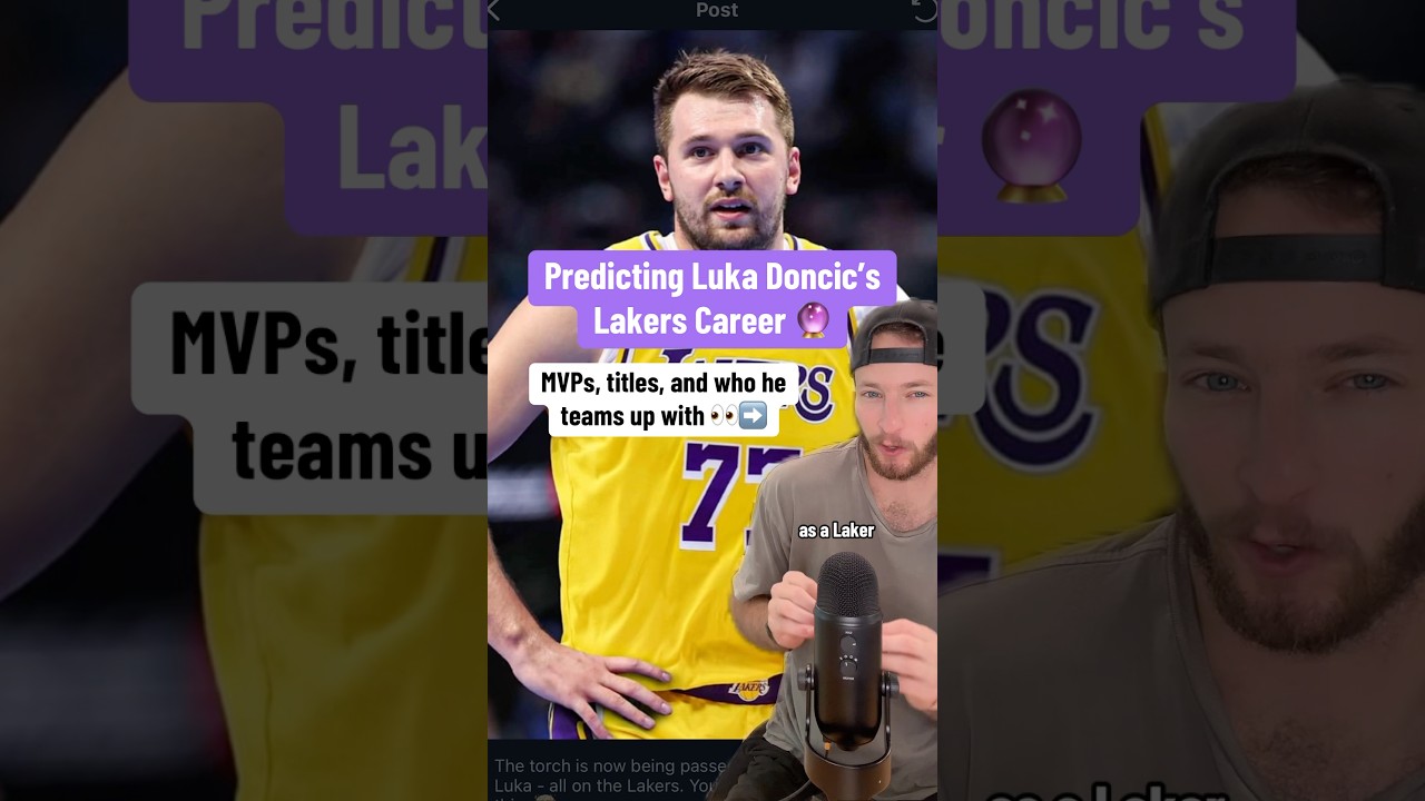Predicting Luka Doncic’s entire career in LA…