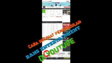 Gaji Rans Entertainment di YouTube