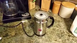 Aeroccino Milk Frother - YouTube