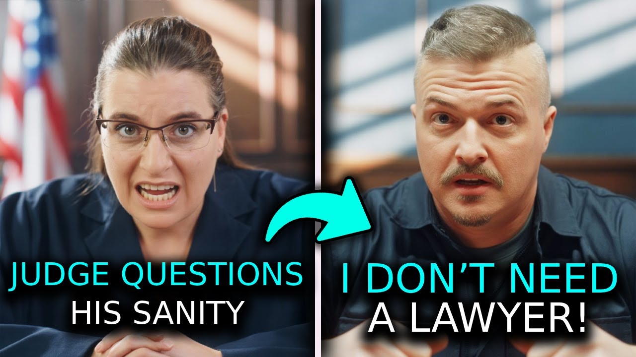 SHOCKS COURT: Defendant REFUSES Lawyer & Judge Questions His Competency!