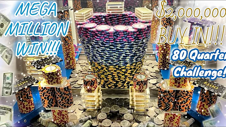 🔵(MUST SEE) HIGH RISK COIN PUSHER $2,000,000.00 BUY IN!!! WON OVER $9,000,000.00!!! (MEGA WIN)