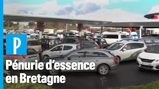 Blocage des dépôts pétroliers : une station sur deux à sec en Bretagne