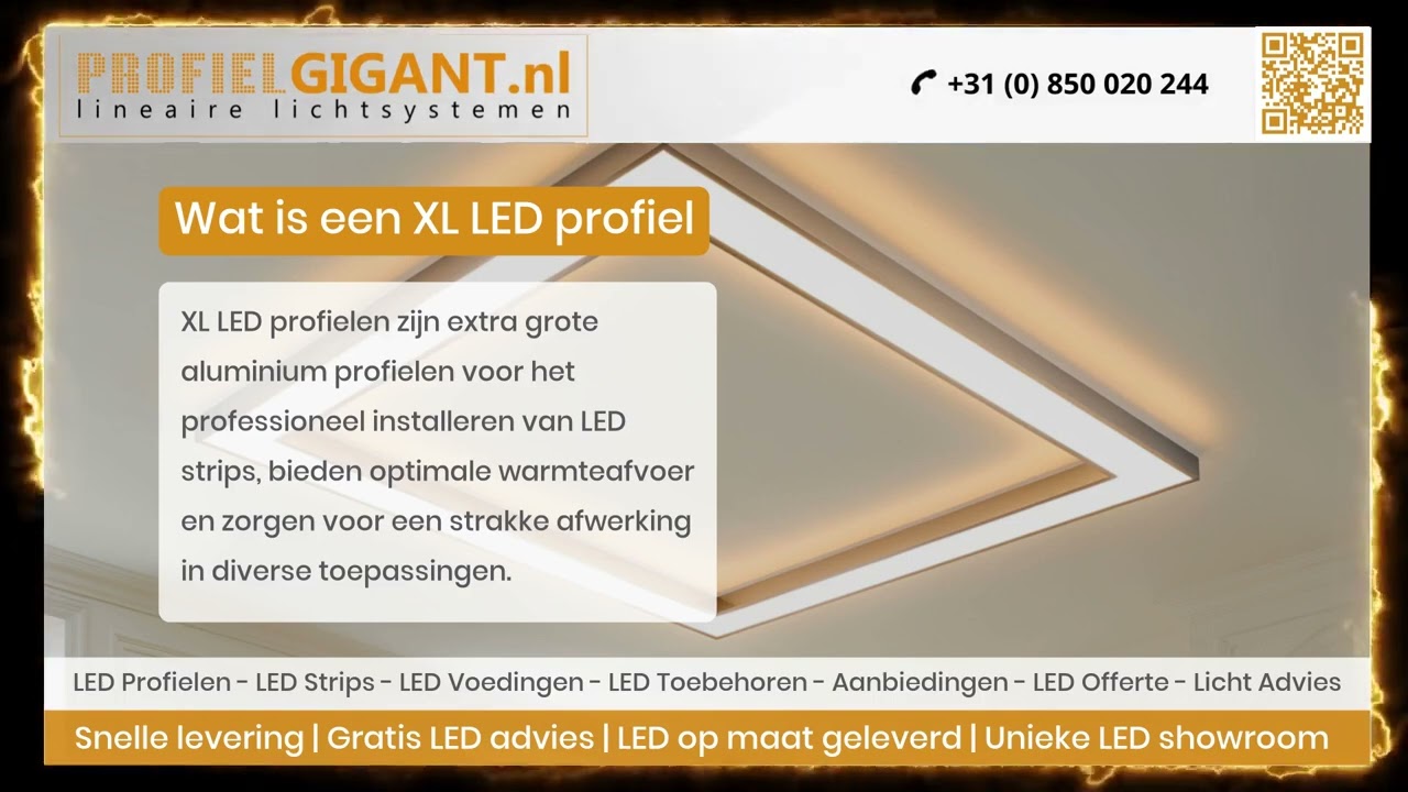 Wat is een XL LED profiel | Profielgigant
