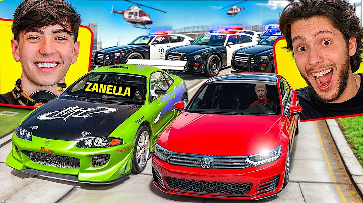 DEI FUGA com o ZANELLA NO GTA 5 RP!!