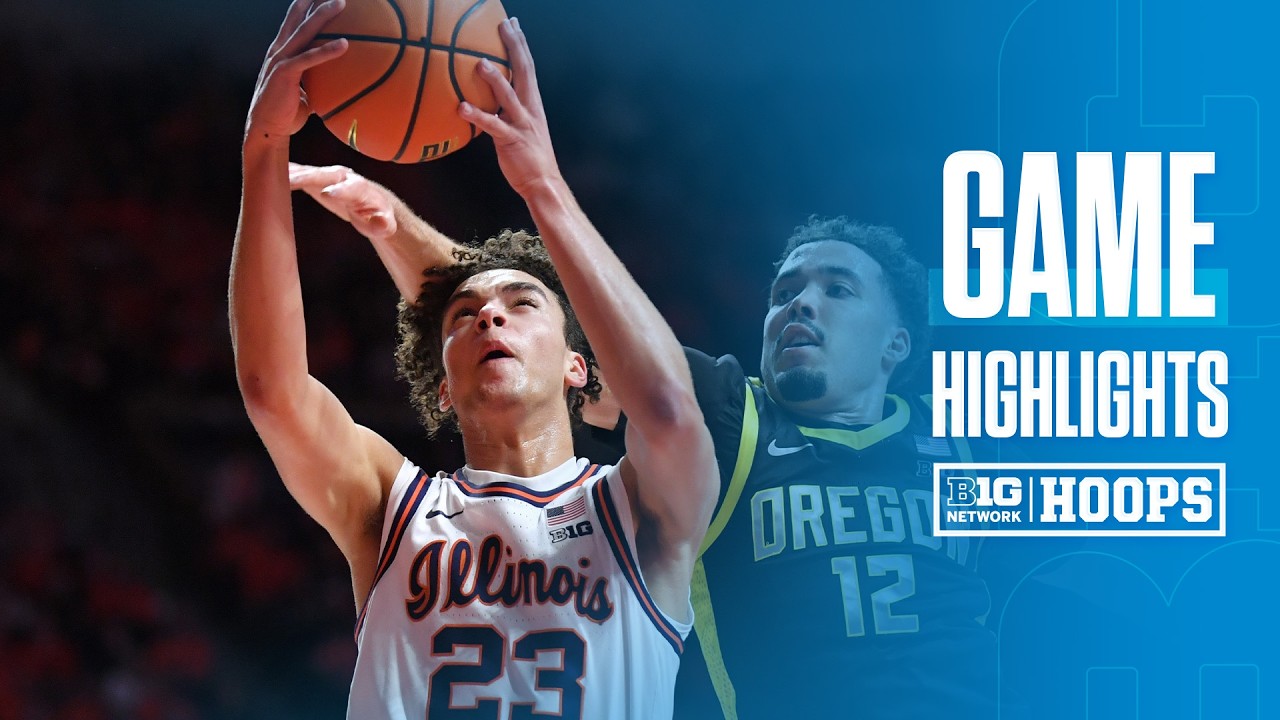 Oregon at Illinois | HIGHLIGHTS | Big Ten Basketball | 03/03/2026