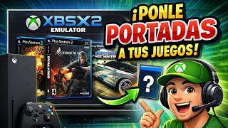 Cómo poner PORTADAS a tus juegos de PS2 en XBSX2 (Xbox)
