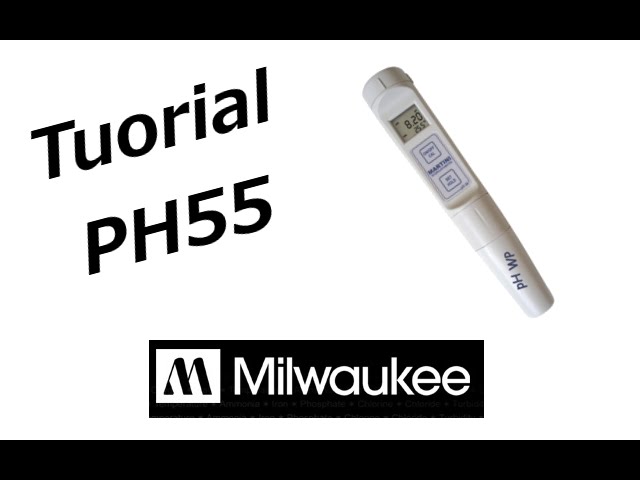 medidor de pH y temperatura PH55
