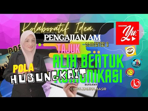 #28 PENGAJIAN AM: ALIH BENTUK KOMUNIKASI SEM 3