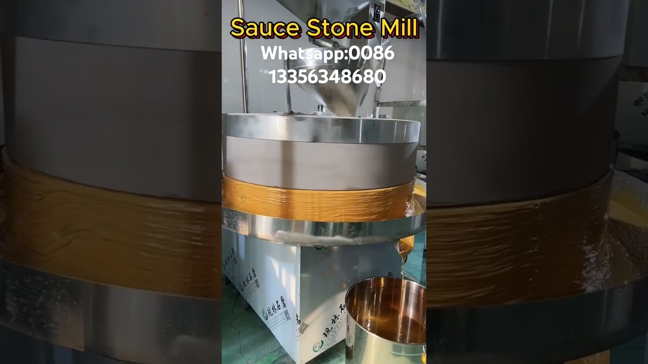 Tahini/peanut butter/chili sauce stone mill. Various size various type contactme
