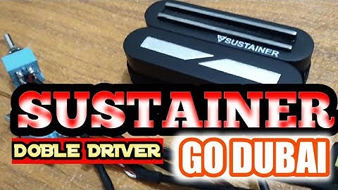 PICKUP SUSTAINER DOUBLE DRIVER || ORDER FROM DUBAI || SUSTAINER PICKUP || VEYZ SUSTAINER
