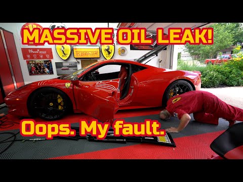 MASSIVE OIL LEAK