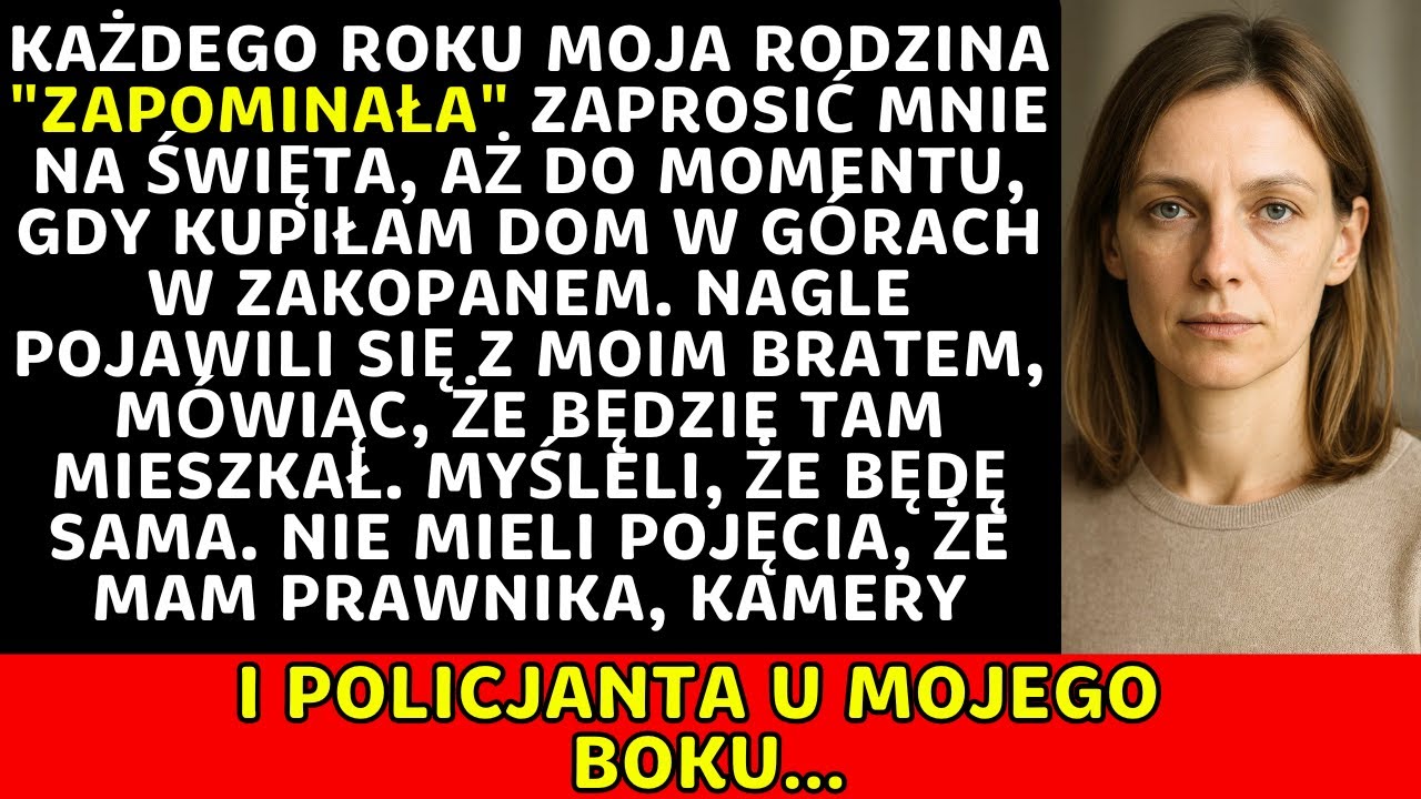 Moja rodzina „zapominała” o mnie na Boże Narodzenie — aż kupiłam dom w Zakopanem.