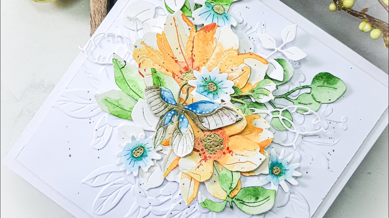 #Werbung Neue Kollektion Flora !!!/ mit Bastelanleitung !!!